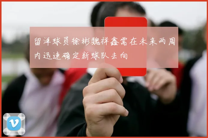 留洋球员徐彬魏祥鑫需在未来两周内迅速确定新球队去向